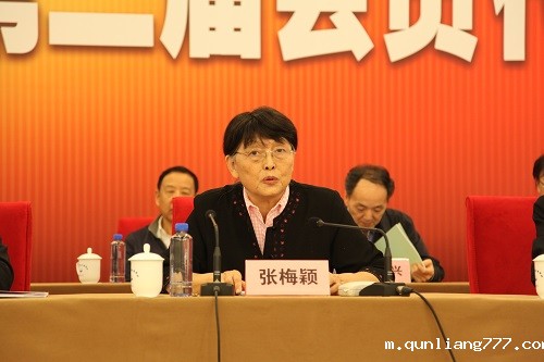 1462440681707012.jpg 2.第十一届全国政协副主席张梅颖在大会做重要讲话.JPG